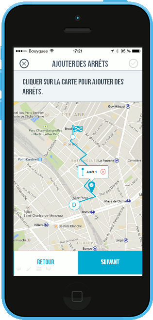Create new walking bus lines